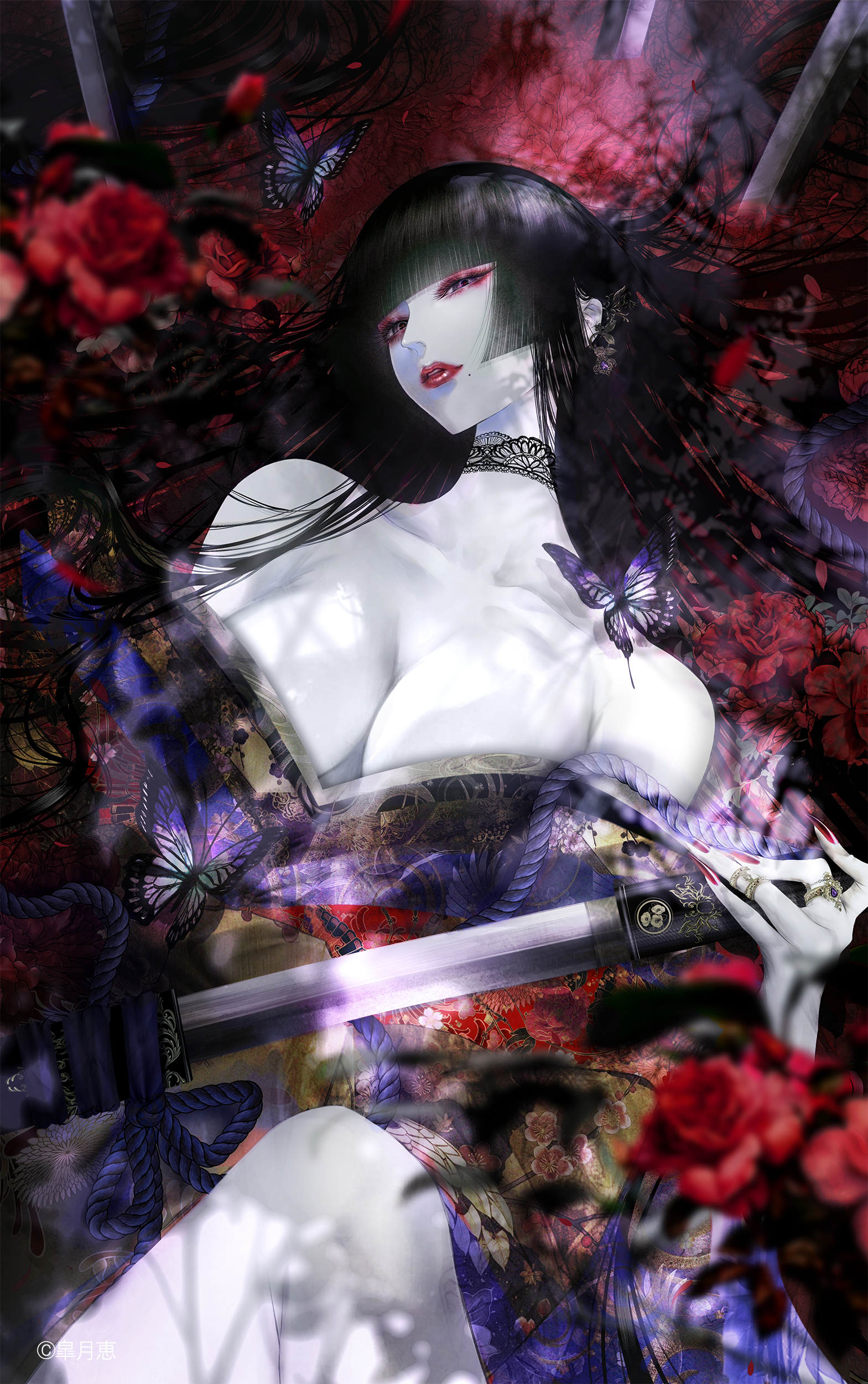 皐月恵《暗香疎影》